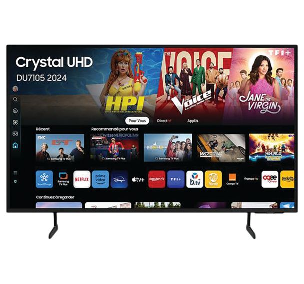 Tv Led Uhd 4K - Tu55Du7105Kxxc - Diagonale 138 cm - Samsung