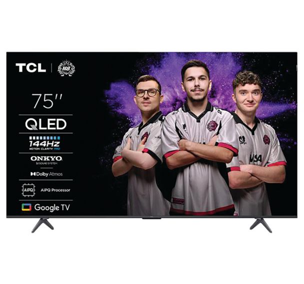 Tv Qled 4K-75P8K-Diagonale 189 cm-Tcl