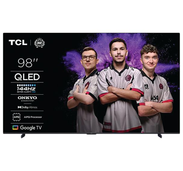 Tv Qled 4K - 98P8K - Diagonale 248 cm - Tcl