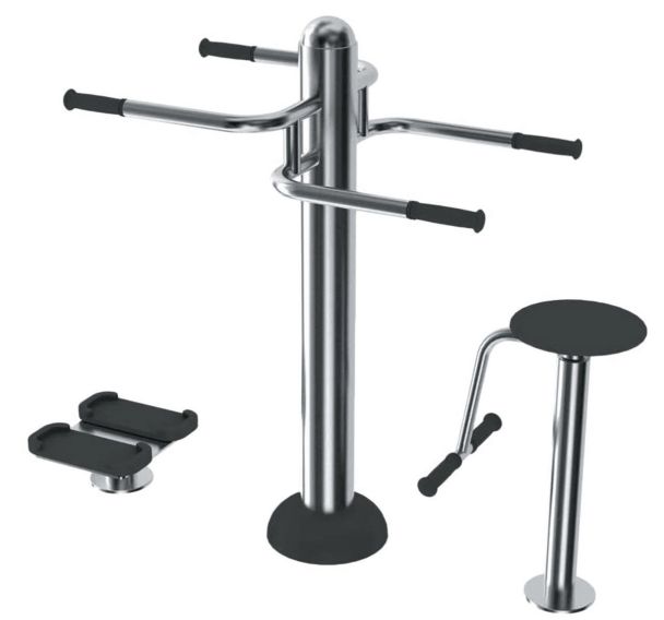 Twister assis debout inox - Freetness