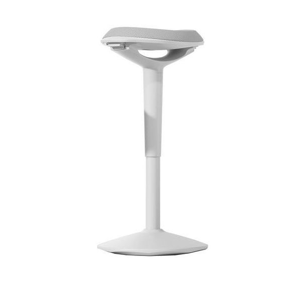 Unilux Tabouret culbuto de bureau Ergo Boost Blanc haute