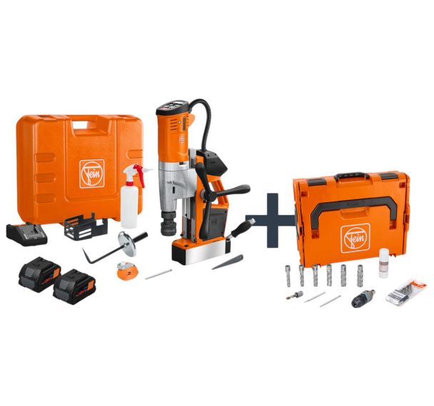 Unité de perçage AKBU 35 PMQW 2x 8Ah AS Construction métal