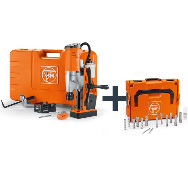 Unite de percage KBU 35 QW avec set Construction metallique 1 - Fein