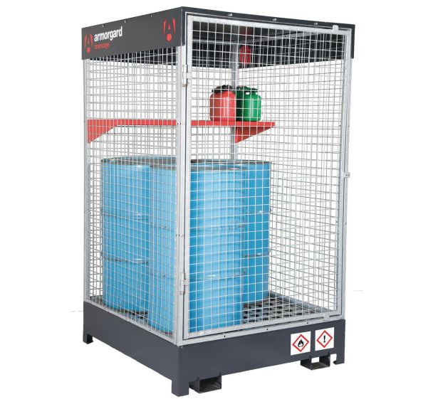 Unité stockage COSHH liquides et gaz DRC4 -1215x1265x2080 mm
