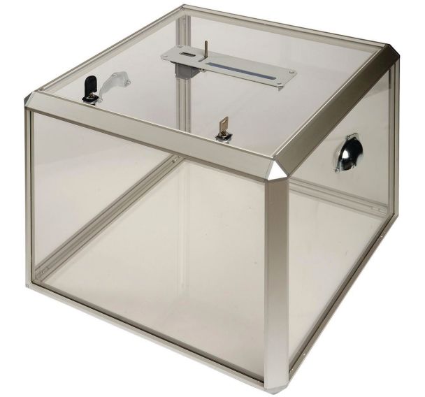 Urne électorale avec compteur