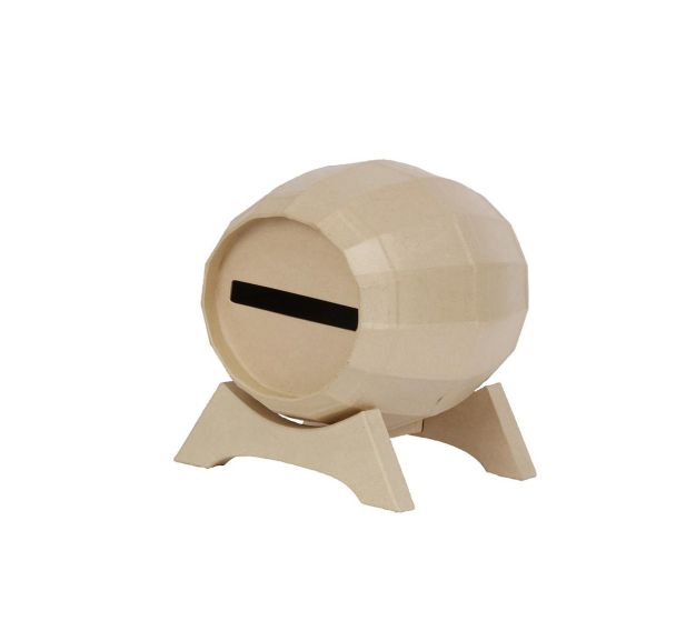 Urne tonneau 29x21x21cm