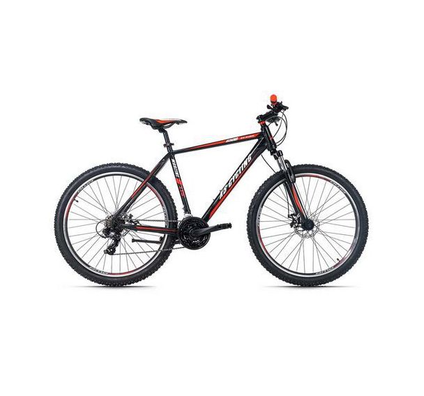 VTT semi-rigide - 27,5 pouces - Morzine - noir/rouge - KS Cycling