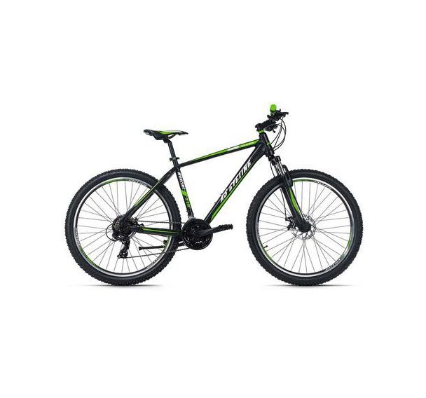 VTT semi-rigide - 27,5 pouces - Morzine - noir/vert - KS Cycling
