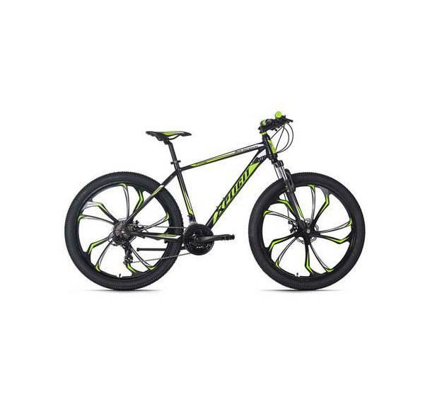 VTT semi-rigide - 27,5 pouces - Xplicit - noir/vert - 51 cm - KS Cycling