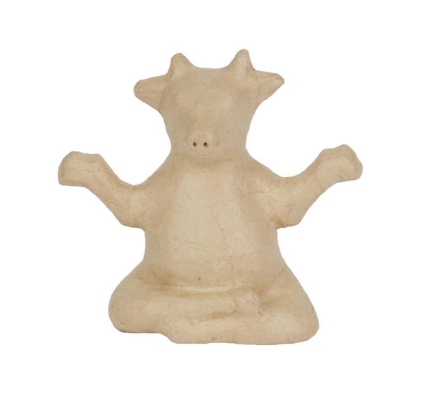 Vache yoga 16cm (Lot de 4)