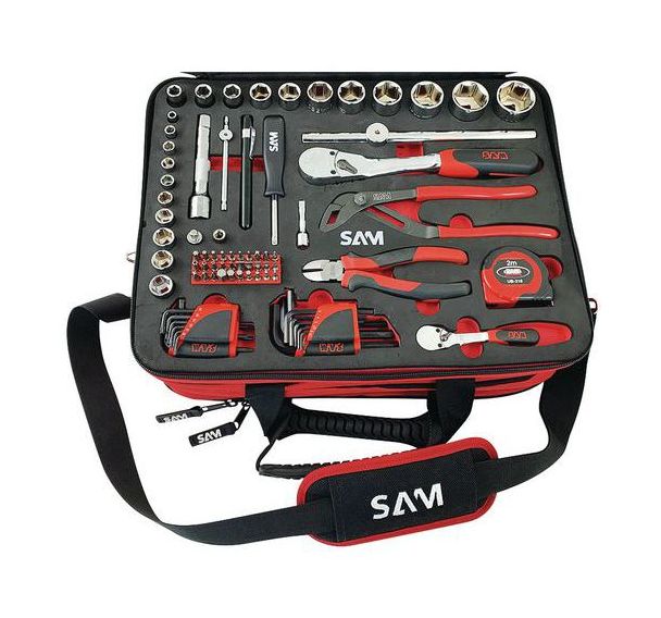 Valise à outils textile 100 outils