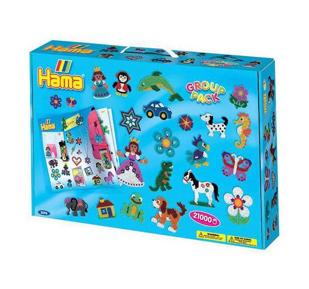 Valise collectivité - 21000 perles, 21 plaques et un livret