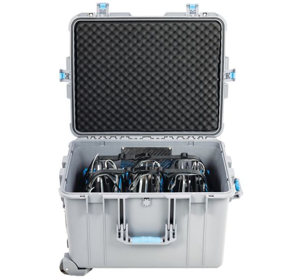 Valise de charge Gocabby pour 15 tablettes 13'' avec 3 paniers USB-A/C - Lapcabby