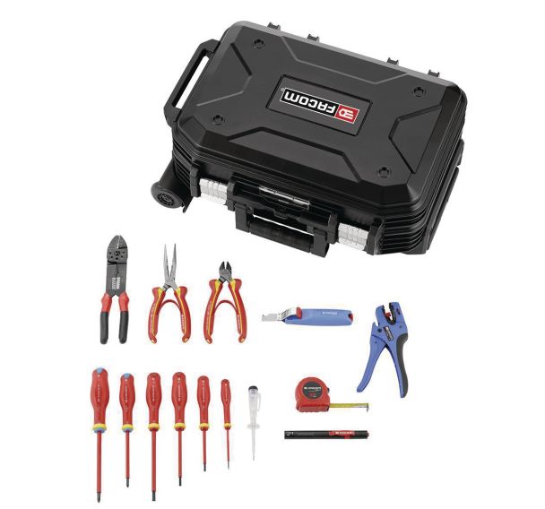 Valise de maintenance à roulettes - 14 pièces - Facom