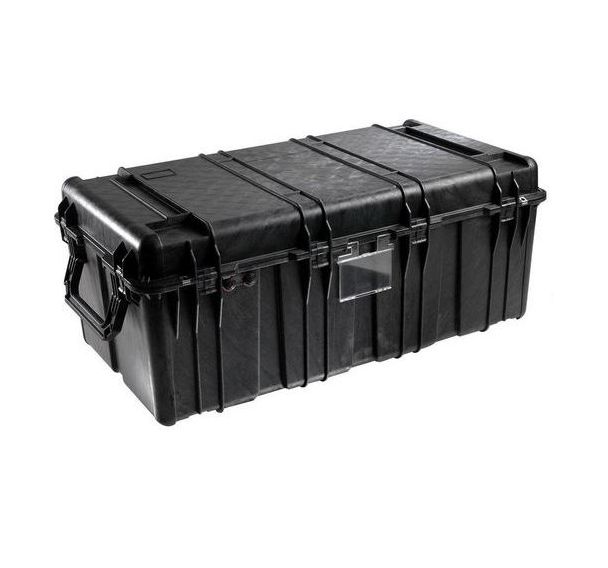 Valise de protection étanche noire Peli Case 0550