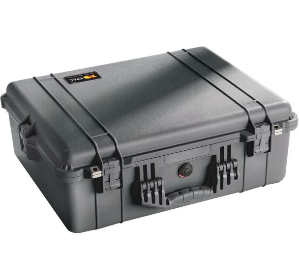 Valise de protection étanche noire Peli Case 1600