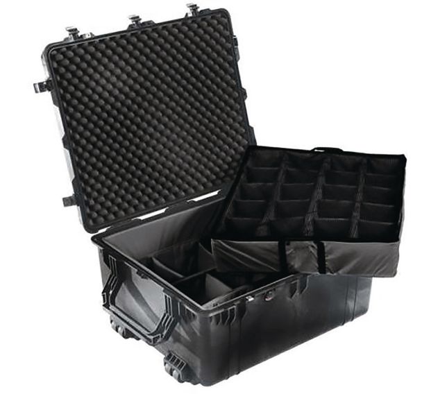 Valise de protection étanche noire Peli Case 1690