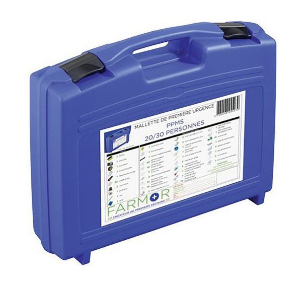 Valise de secours 20/30 personnes PPMS