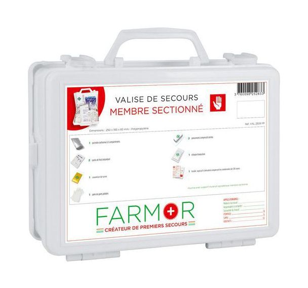 Valise de secours Membre sectionné