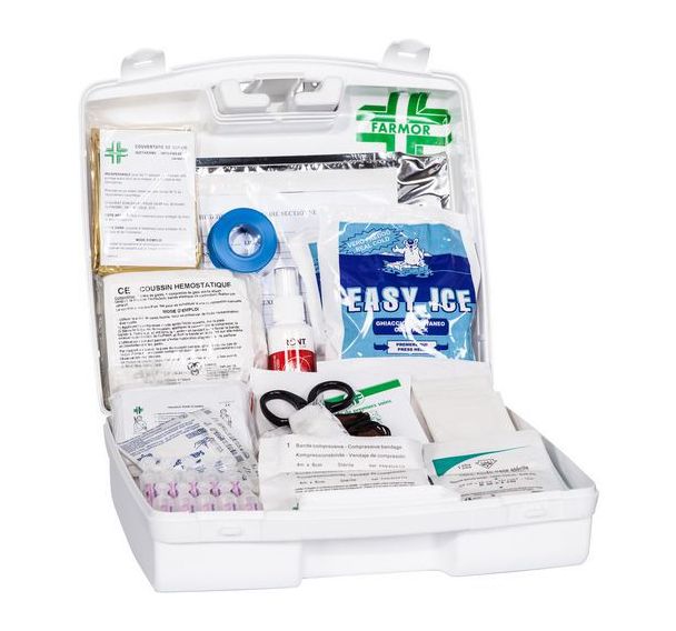 Valise de secours Miroitier/Vitrier 8/10 personnes