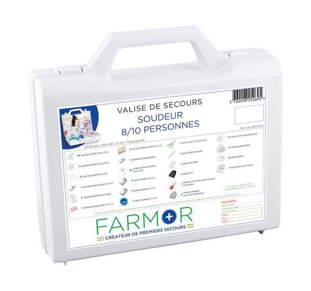 Valise de secours Soudeur 8/10  personnes