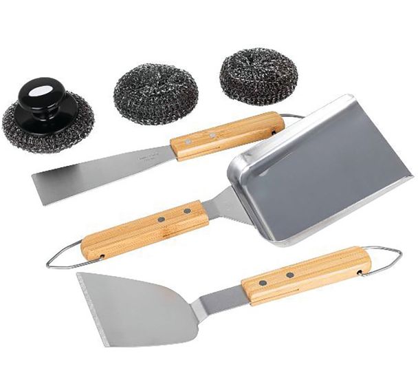 Valisette aluminium 7 accessoires plancha