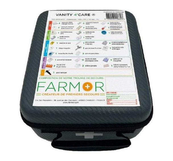 Vanity de premiers secours 4'care multirisques - Farmor