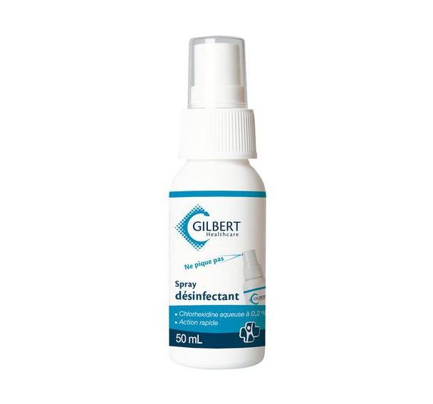 Vaporisateur chlorexidine 50 mL