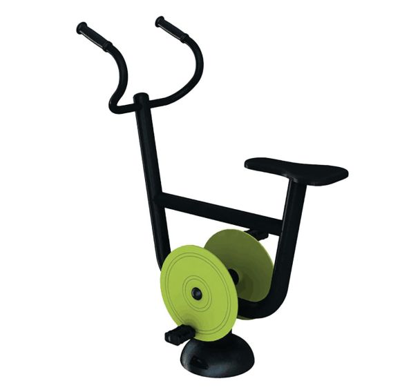 Vélo droit fitness extérieur pour parcours sportif Freetness