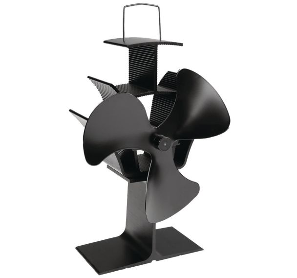 Ventilateur de foyer Kamin Vento 3 noir, 365207