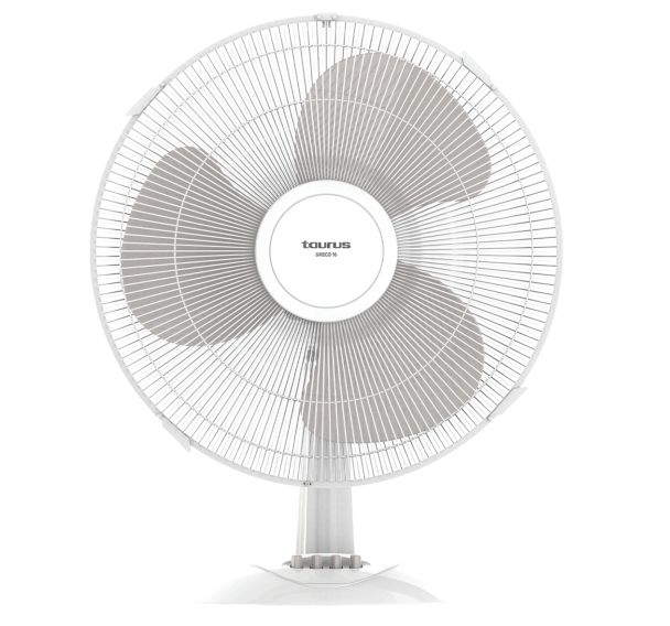Ventilateur de table GRECO 16 PURE blanc Ø 40 cm - Taurus