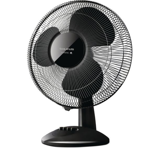 Ventilateur de table noir Greco diamètre 40 cm