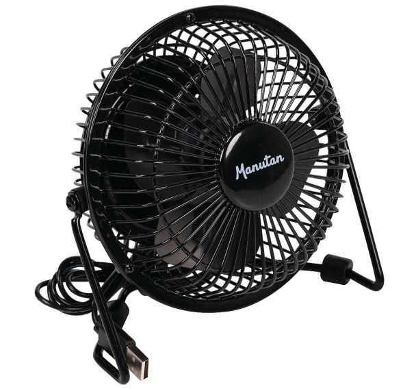 Ventilateur de table support métallique