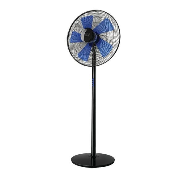 Ventilateur sur pied noir bleu Ø 40 cm boreal 16C Elegance-Taurus