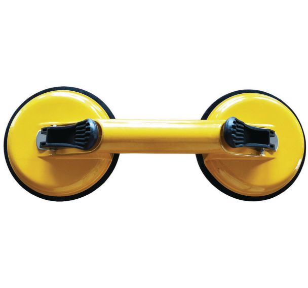 Ventouse double aluminium - Force 100 kg