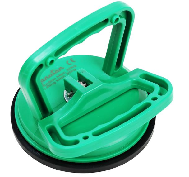 Ventouse simple verte - Force 50kg - Diamètre 120mm