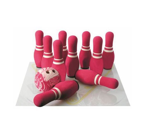Véritable bowling géant de caoutchouc