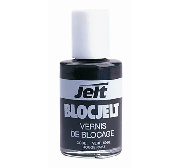 Vernis de blocage vert pour visserie 30 mL