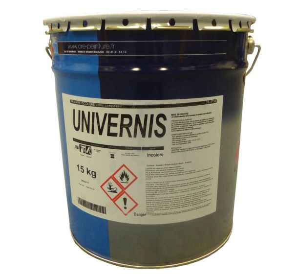 Vernis de protection incolore monocomposant fluide Poids 15Kg