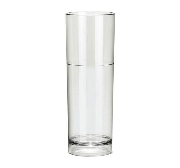 Verre Tubo - Lot de 6 - Matfer Flo - Lot de 17