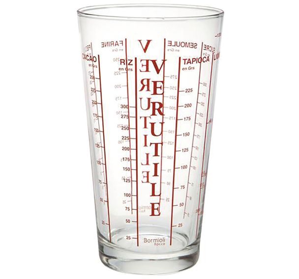 Verutile verre doseur coloré