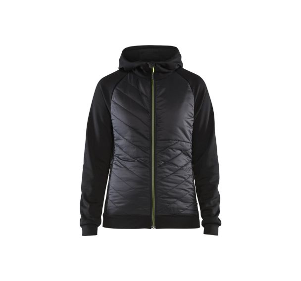 Veste 3464 hybride femme noir/jaune fluo - Blåkläder