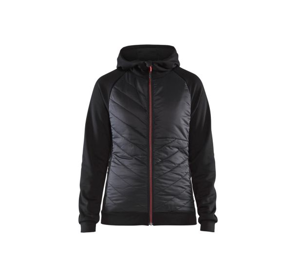 Veste 3464 hybride femme noir/rouge - Blåkläder