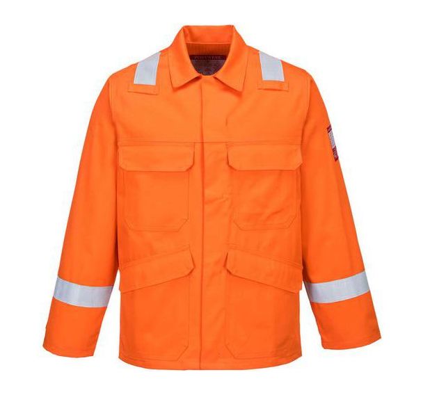 Veste Bizflame Plus pour soudeur FR25 Orange - Portwest