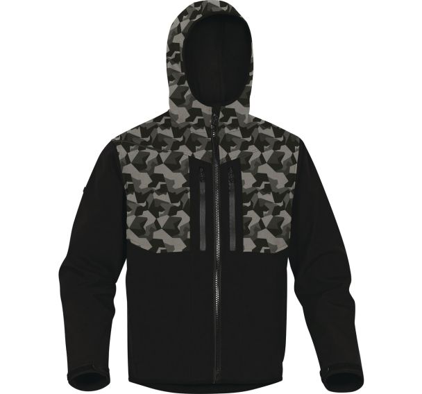 Veste Softshell polyester, élasthanne 3 couches laminées