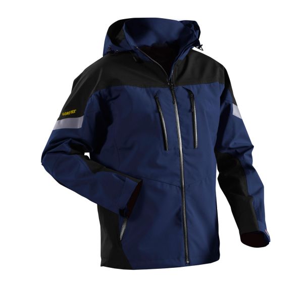 Veste à capuche GORE-TEX® 365/24 marine et noir
