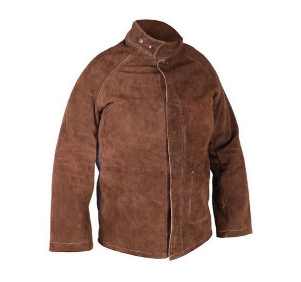 Veste de soudeur en cuir croûte supérieure de bovin - Singer Safety