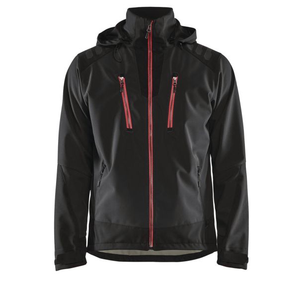Veste de travail 4749 Noir/Rouge - Blaklader