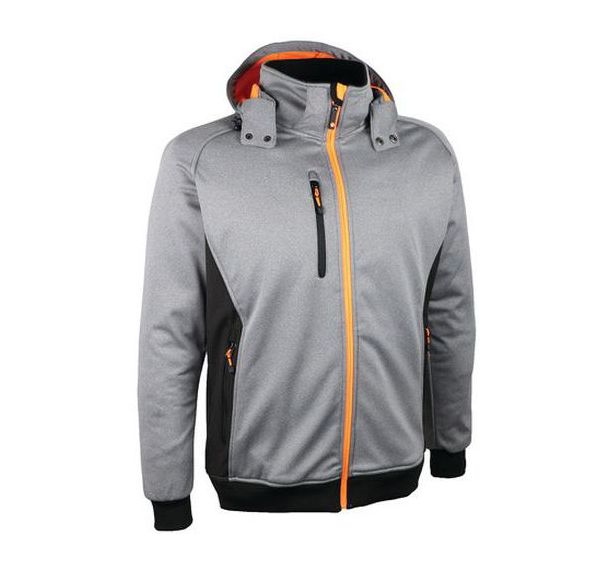 Veste de travail Softshell deperlante a capuche amovible - Singer Safety