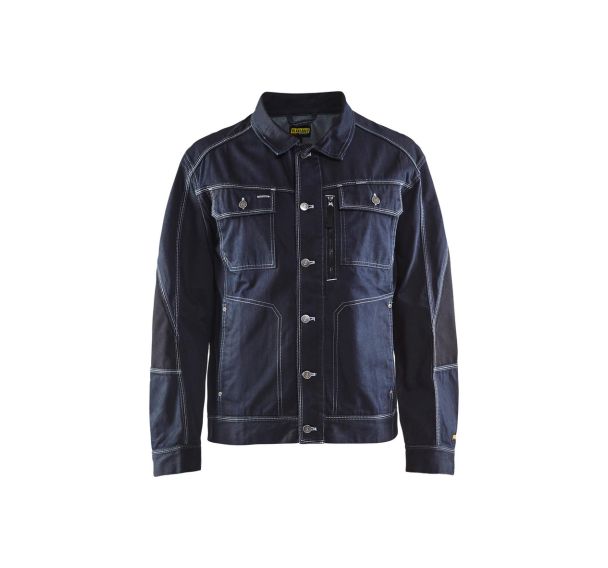Veste de travail cordura denim Marine Noir